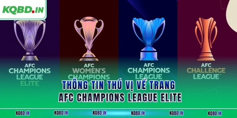 Vô Địch Châu Á 26 Thông tin thú vị về trong AFC Champions League Elite