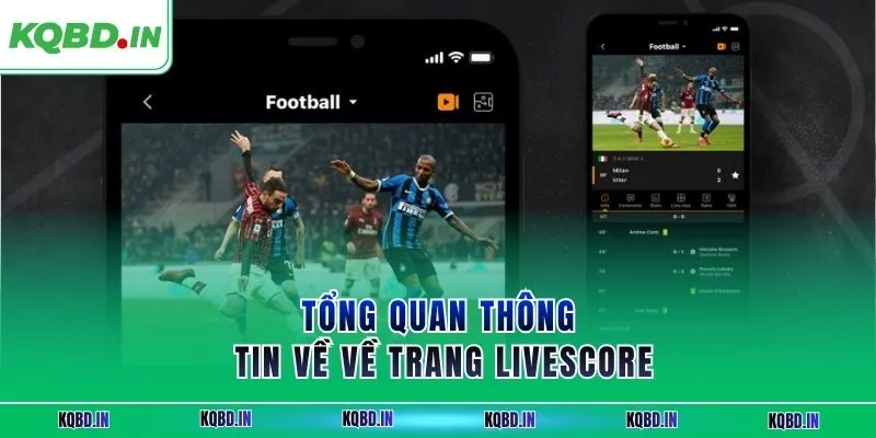 Livescore 25 Tổng quan thông tin về về trang Livescore